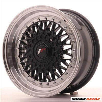 Japan Racing JR9, 7x15, 4x100/108, ET20, fekete 15 coll-os alufelni