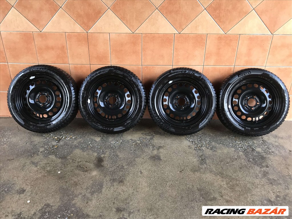 OPEL ASTRA J 16" LEMEZFELNI 5X115 TÉLI 205/60R16 GUMIVAL OLCSÓN!!!! 1. kép