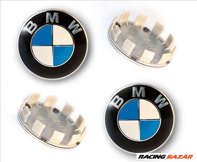 BMW felni kupak kék fehér 68mm
