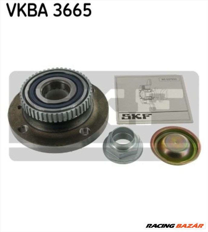 SKF VKBA 3665 Kerékcsapágy készlet - BMW 1. kép