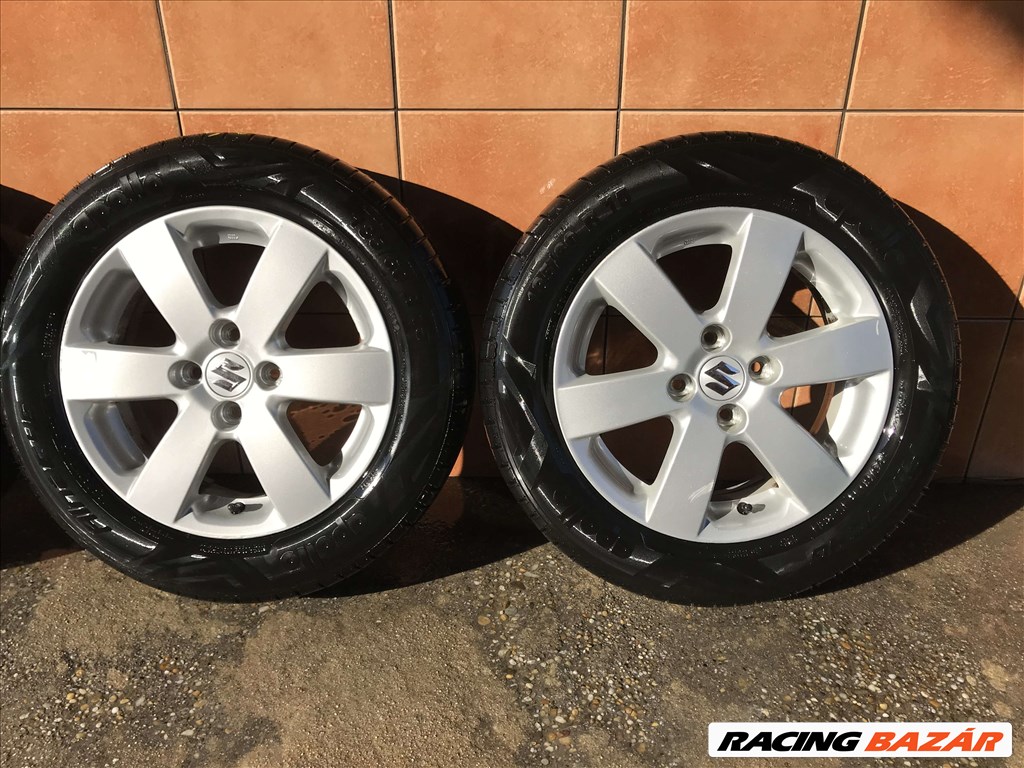  SUZUKI SWIFT 15" ALUFELNI 4X100 NYÁRI 185/60R15 GUMIVAL OLCSÓN!!!! 3. kép