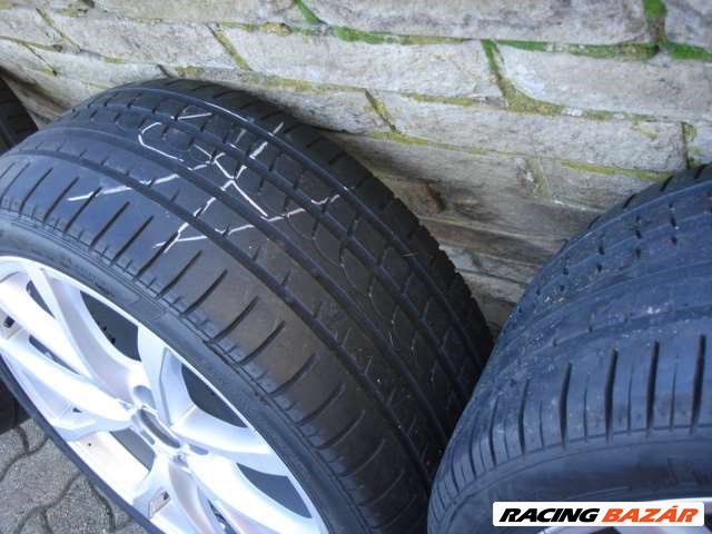 Audi A6 4F Alukerék garnitúra gyári felni 8JX18 H2 ET48 4F0601025CD Gumi Pirelli P Zero Rosso 4. kép