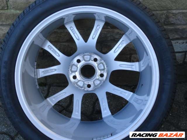 Audi A6 4F Alukerék garnitúra gyári felni 8JX18 H2 ET48 4F0601025CD Gumi Pirelli P Zero Rosso 5. kép