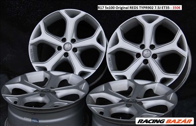 R17 5x100 Original REDS TYPR902 7.5J ET35