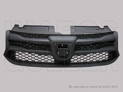 Dacia Sandero 2012-2016 Stepway - Hűtődíszrács fekete