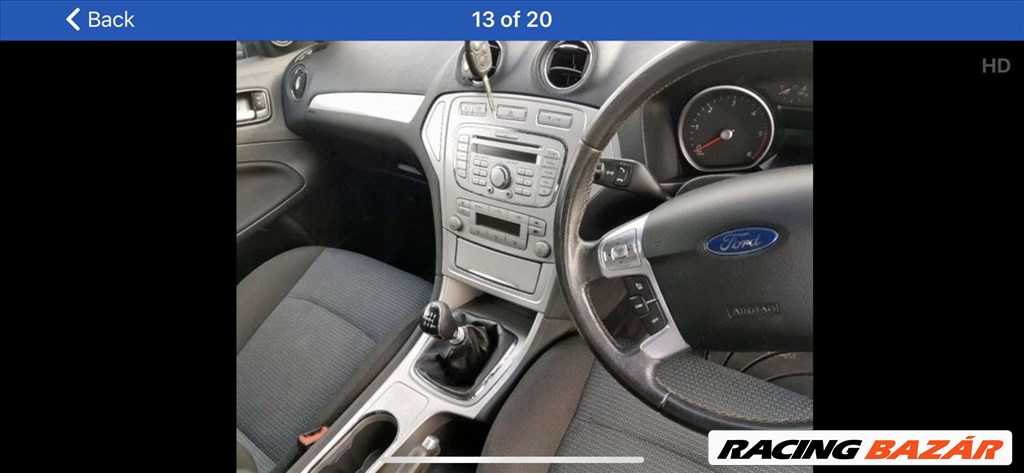 Ford Mondeo 1.8 tdci 125LE 2009es mk4 (4th gen) bontott alkatrészei motor váltó porlasztó  6. kép