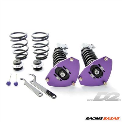 D2 Racing Fiat Coupé, 1993-2000-ig, állítható keménységű állítható magasságú futómű