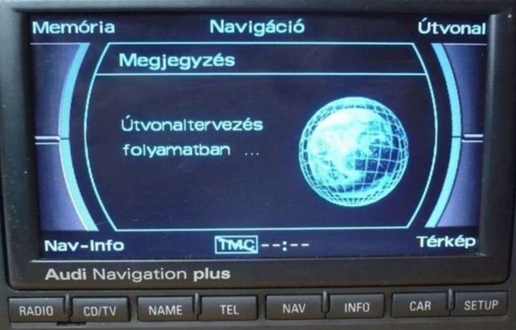 Magyar 2020 AUDI RNS-E Navigation PLUS DVD Térkép Navigáció RNS Rnse 2. kép