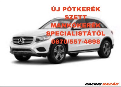 Mercedes GLC Coupé Szükségkerék Pótkerék Emelő Kerékcsere Szett Kerékkulcs Vontatószem