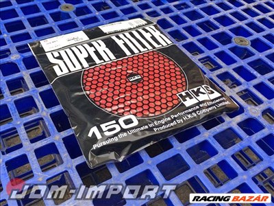HKS sport direktszűrőhöz tartalék szivacs 150 Piros