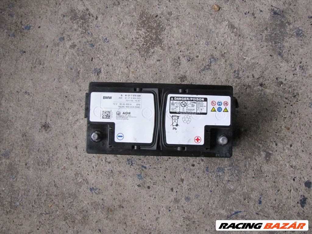 BMW gyári bontott AGM-es akkumulátorok kedvező áron kaphatók. 2. kép