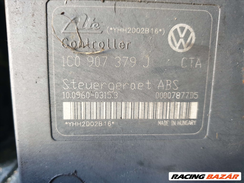 Volkswagen Golf IV, Volkswagen Bora abs vezérlő egység 1J0 614 117 F / 1C0 907 379 J 2. kép
