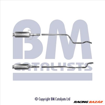 BM Catalysts BM11062 DPF dízel részecskeszűrő Opel Meriva A