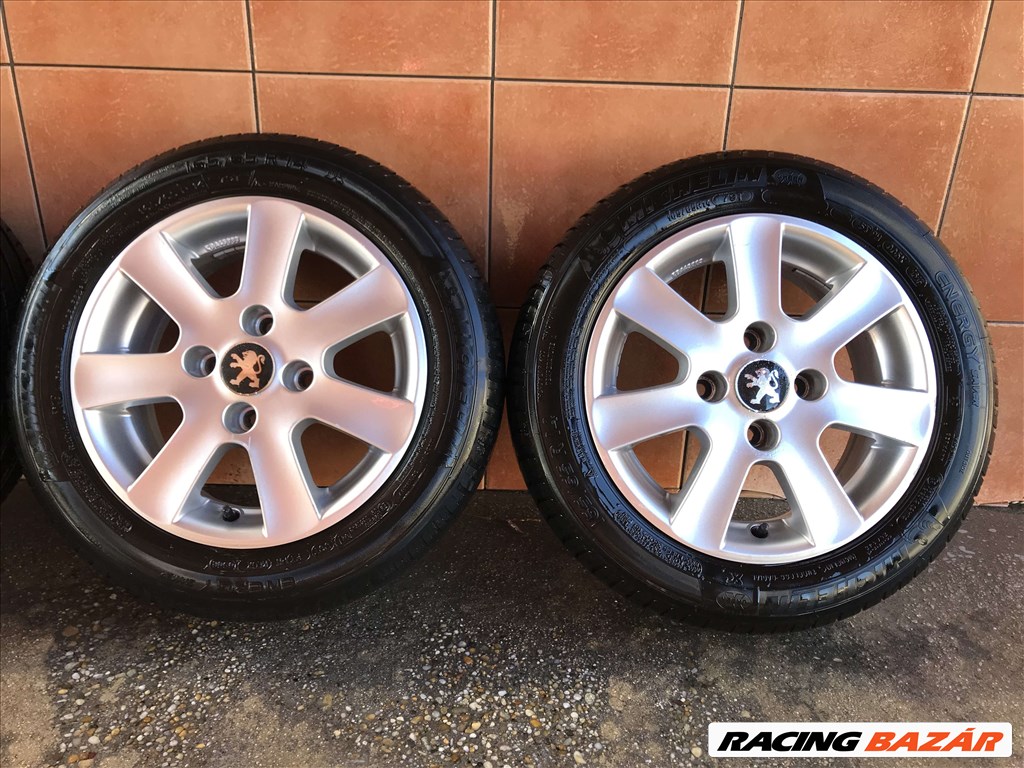  PEUGEOT 14" ALUFELNI 4X108 NYÁRI 165/65R14 GUMIVAL OLCSÓN!!!! 3. kép