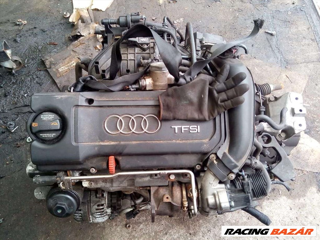 Audi A3 1.4 TFSI Motor Alkatrészek hengerfej blokk 1. kép