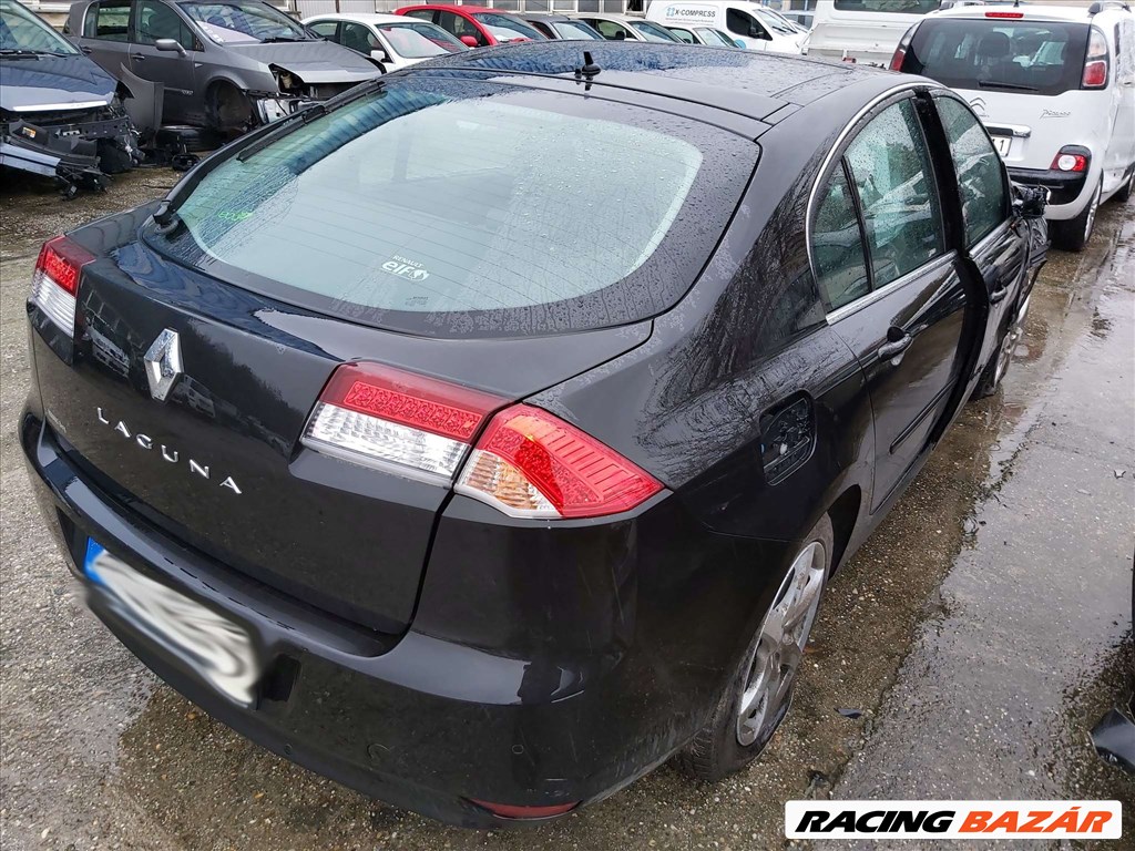 Renault Laguna III 1.5 DCi 2010 Bal hátsó ajtó Színkód Noir Perleffekt NV676 5. kép