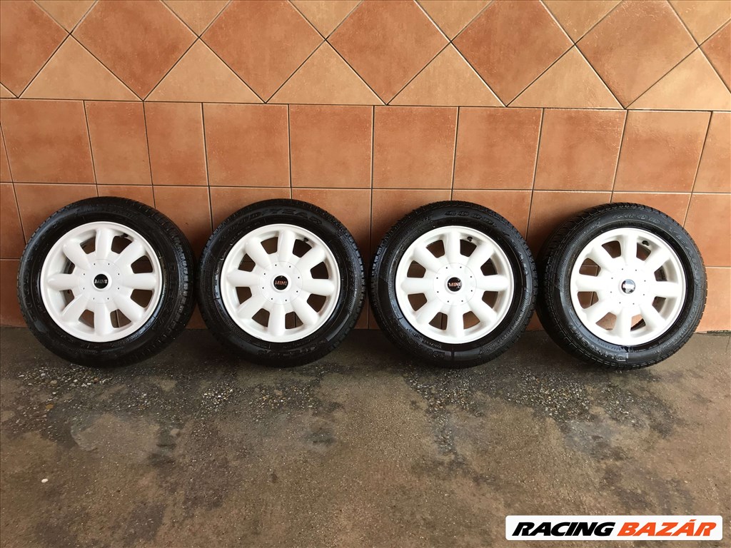 MINI 15" ALUFELNI 4X100 NYÁRI 175/65R15 GUMIVAL OLCSÓN!!!!!!!! 1. kép