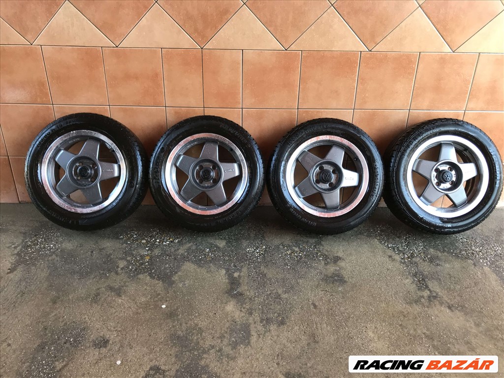  VW COUNTRY 15" ALUFELNI 4X100 NYÁRI 195/60R15 GUMIVAL OLCSÓN!!!!!!!! 1. kép