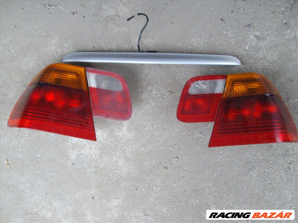 BMW 3-as sorozat E46 hátsó lámpa +rendszámtábla világítás eladó  1. kép