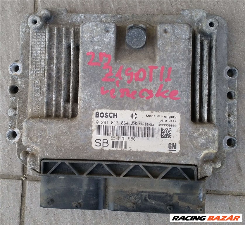  Opel Zafira B 1.9CDTI (Z19DTH) motorvezérlő (SB) 1. kép