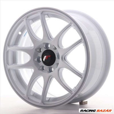 Japan Racing JR29, 9.5x18, 5x114/120, ET22, fehér 18 coll-os alufelni