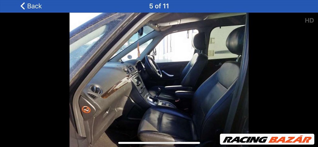 Ford Galaxy S-max bőr ülés szett 7személyes monitoros fűthető hűthető 1. kép
