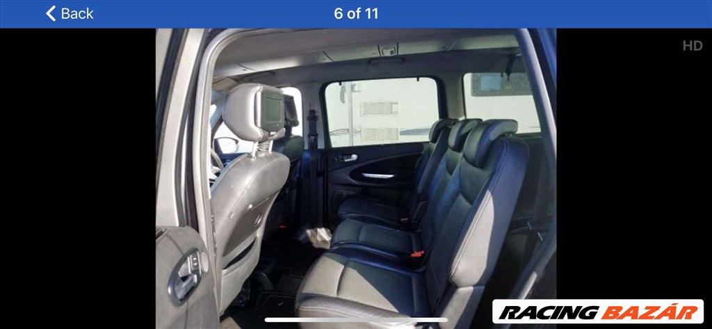 Ford Galaxy S-max bőr ülés szett 7személyes monitoros fűthető hűthető 2. kép