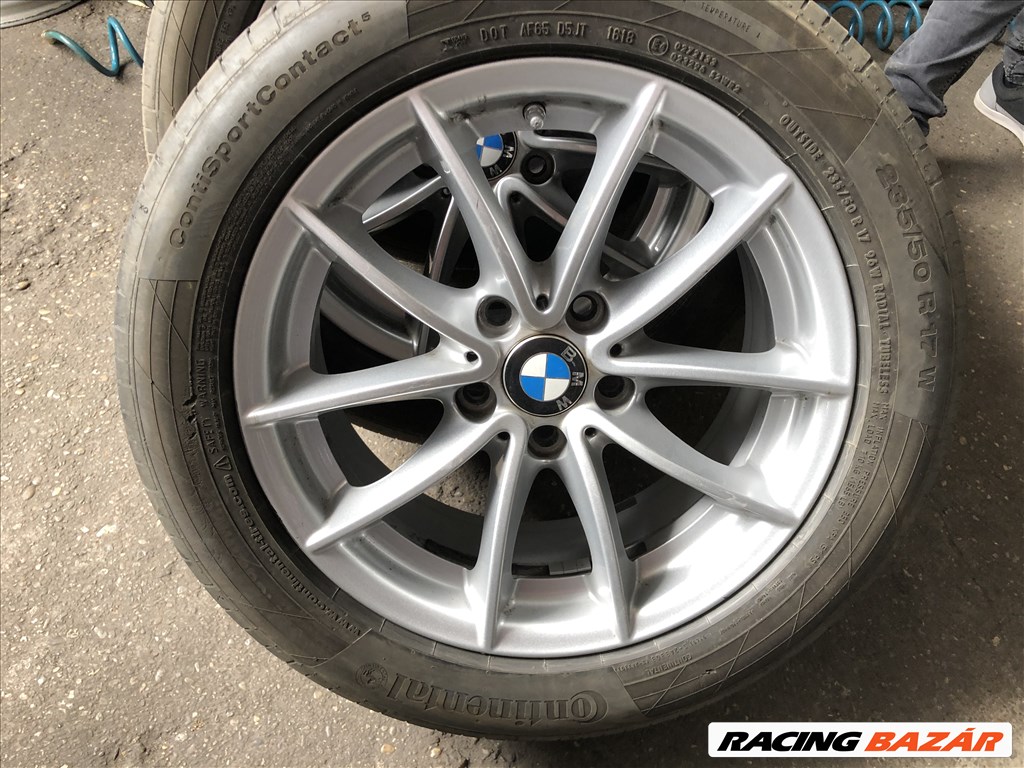 BMW X3 F25 gyári 7,5X17-es 5X120-as ET32-es könnyűfém felni garnítúra eladó! 1. kép