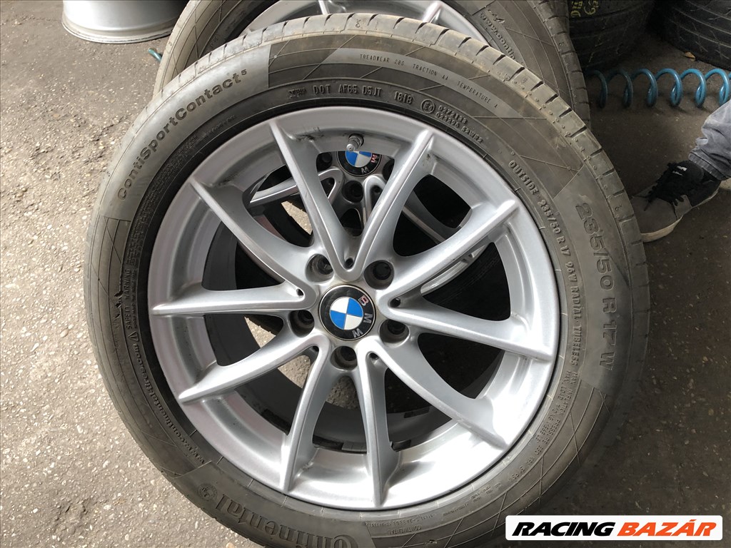 BMW X3 F25 gyári 7,5X17-es 5X120-as ET32-es könnyűfém felni garnítúra eladó! 3. kép