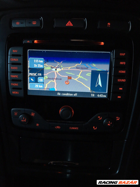 Ford mondeo mk4 navi navigáció érintőképernyő blaupunkt nx s-max galaxy 1. kép