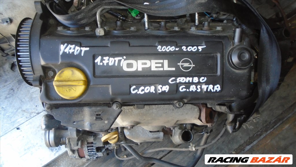 Opel Astra G 1,7 DTI 16V motor (motorkód: Y17DT) eladó * 1. kép