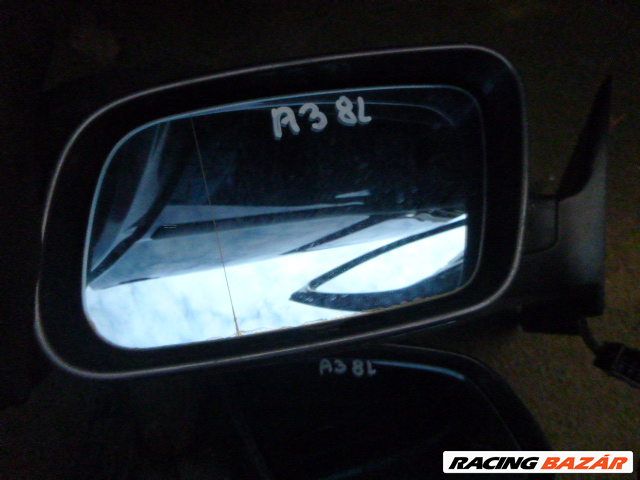 Audi A3 (8L)    JOBB OLDALI   külső elektromos tükör grafit szín ( SZÍNKÓD NINCS ) 9. kép