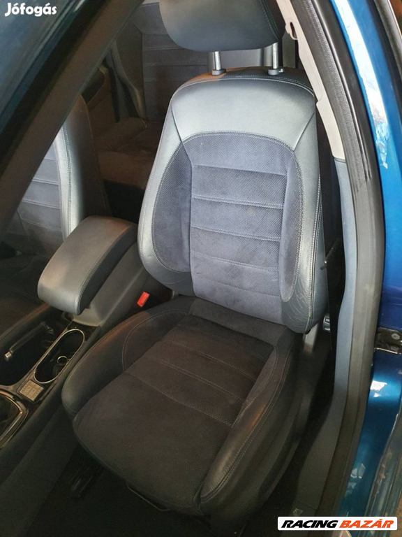 Ford mondeo alcantara félbőr bőr ülés szett fűthető gyári kombi sedan 5. kép