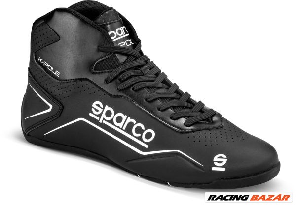 Sparco K-Pole gokart sofőrcipő (fekete) 1. kép