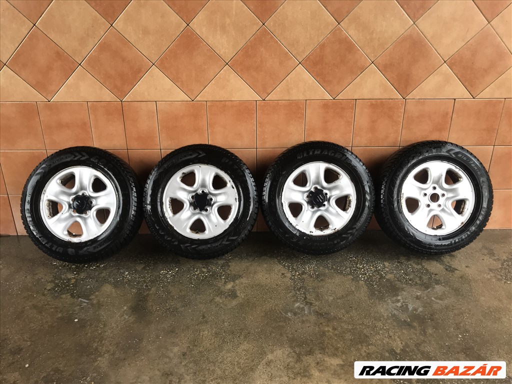  SUZUKI GRAND VITARA 16" LEMEZFELNI 5X114,3 TÉLI 215/70R16 GUMIVAL OLCSÓN!!! 1. kép