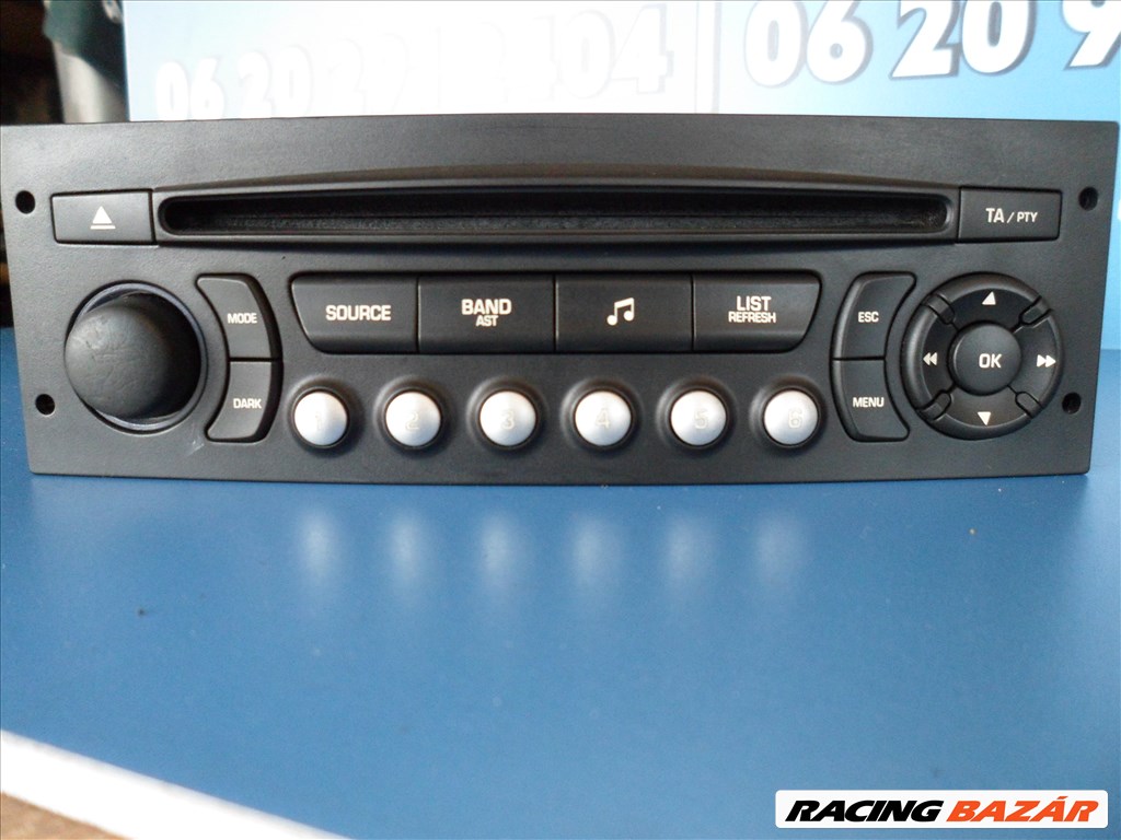 Peugeot 207 Siemens/VDO RD4 Rádio/Cd lejátszó 2. kép