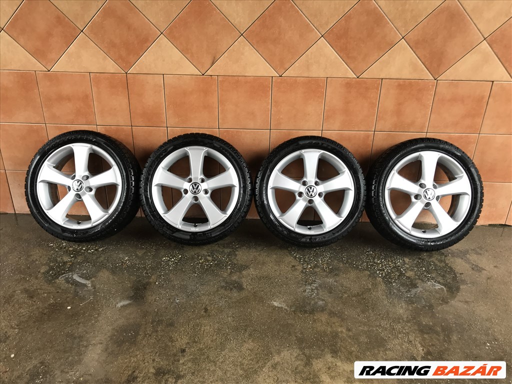  VW PASSAT 17" ALUFELNI 5X112 TÉLI 205/50R17 GUMIVAL OLCSÓN!!!!! 1. kép