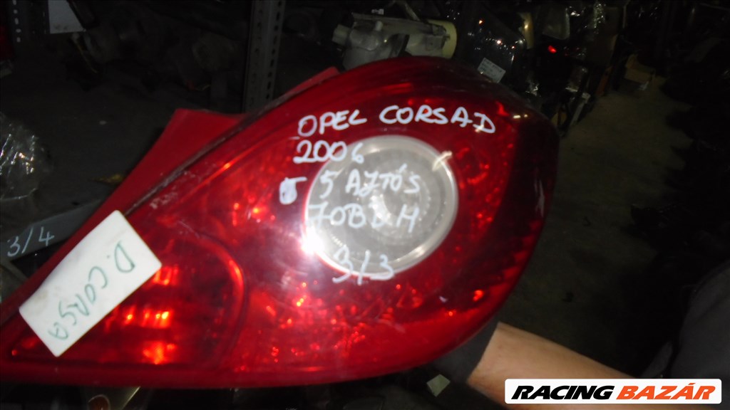 Opel Corsa D ötajtós 2006-tól jobb hátsó lámpa eladó * 2. kép