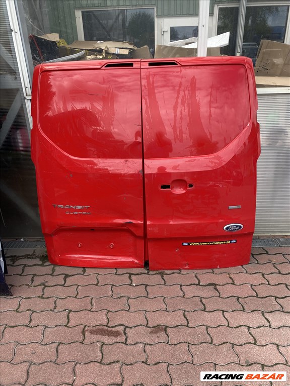 Ford Transit Coustom bal-jobb zárt csomagtér ajtó  1. kép