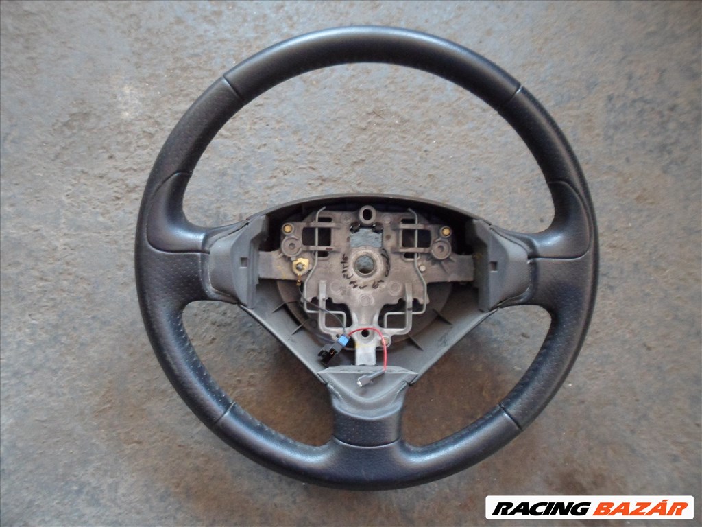 Peugeot 207 bőr borítású kormány  4109GX 1. kép