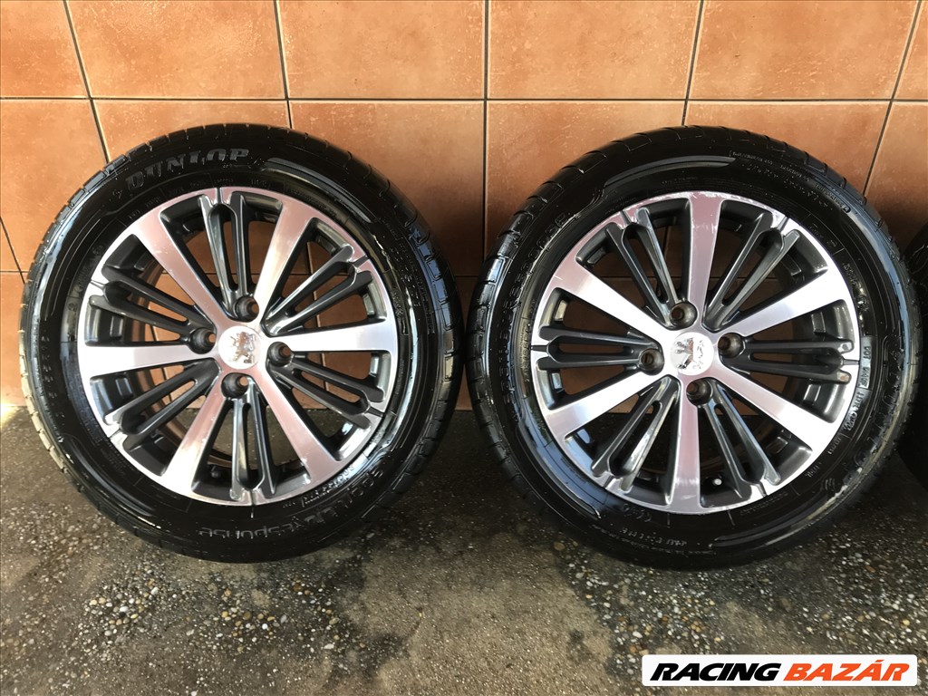 PEUGEOT 16" ALUFELNI 4X108 NYÁRI 205/55R16 GUMIVAL OLCSÓN!!!! 2. kép