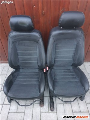 Ford mondeo alcantara félbőr fűthető ülés szett komplett gyári mk4
