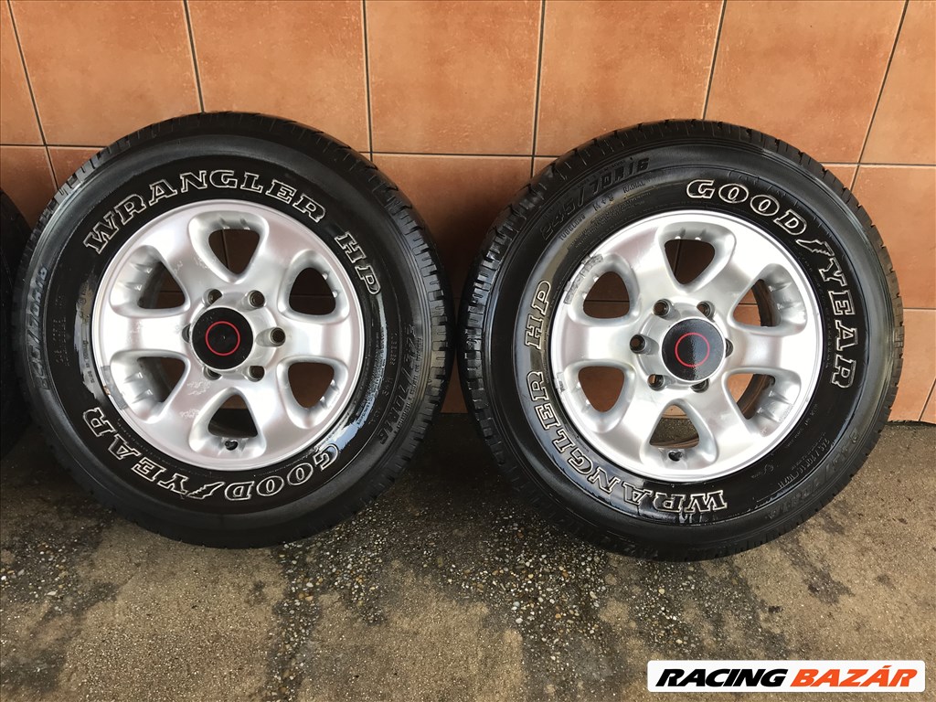  OPEL FRONTERA 16" ALUFELNI 6X139,7 NYÁRI 245/70R16 GUMIVAL OLCSÓN!!!!!! 3. kép