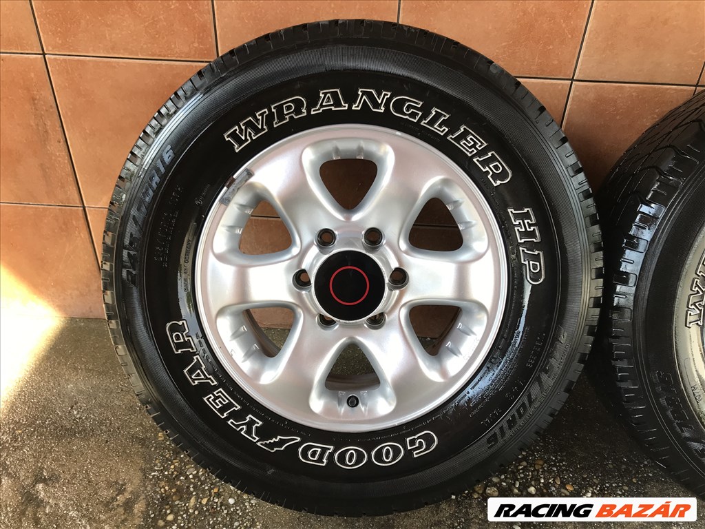  OPEL FRONTERA 16" ALUFELNI 6X139,7 NYÁRI 245/70R16 GUMIVAL OLCSÓN!!!!!! 4. kép