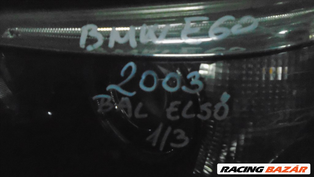 BMW E60 2003-as bal első fényszóró eladó * 2. kép