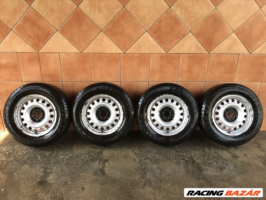  FIAT SCUDO 15" LEMEZFELNI 5X98 NYÁRI 205/65R15C GUMIVAL OLCSÓN!!! 1. kép