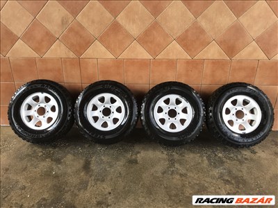  TEREPJÁRÓ 15" LEMEZFELNI 6X139,7 TEREP 235/75R15 GUMIVAL OLCSÓN!!!