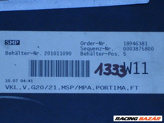 BMW ÚJ 3-as G20 G21 M-Pakett radaros első lökhárító 51.118069346 2019-től  5. kép
