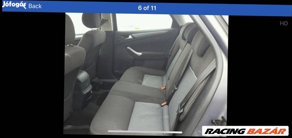 Ford mondeo ülés szett szövet gyári facelift mk4 hibátlan 1. kép