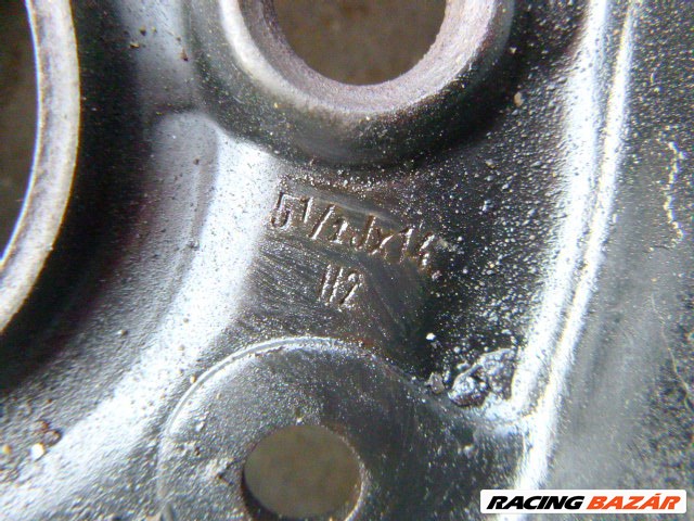 Audi 80 B3 LEMEZFELNI 14 ES 5.5J ET45 5. kép
